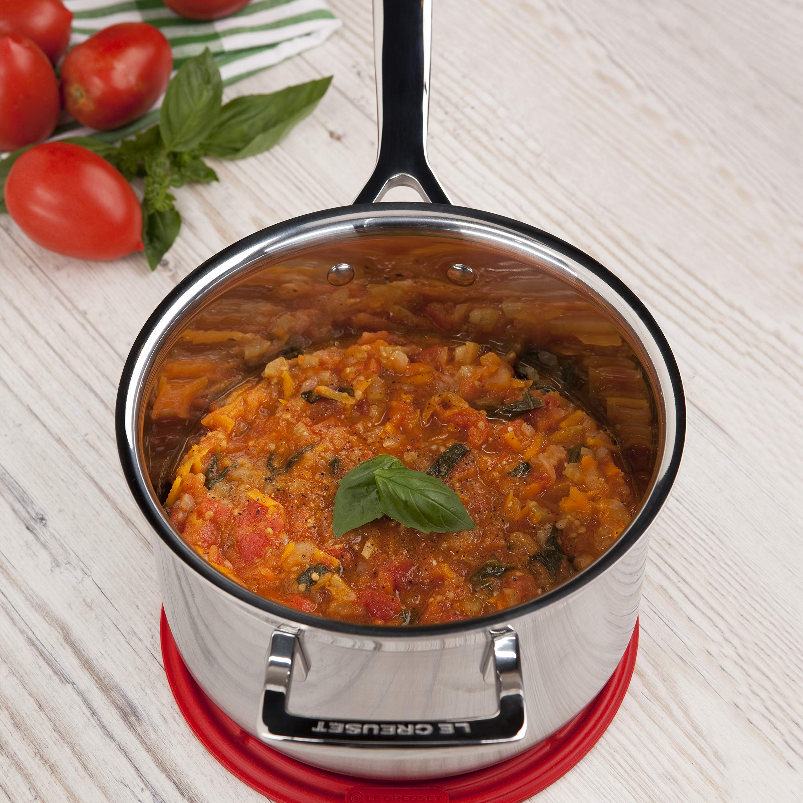 Amazon｜Le Creuset ソースパン 【20cm / 3.8L】 ステンレス3層